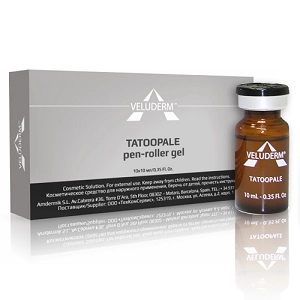 koktejl dlya mezorollera veluderm tatoopale obescvechivanie tatuirovok i pigmentacij 10 ml 1 flakon veluderm ispaniya