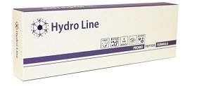 omolazhivayushchij peptidnyj koktejl dlya lica hydro line peptide 2 ml 1 shpric mesopharm rossiya