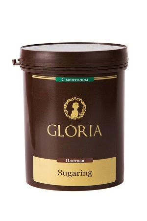 pasta dlya shugaringa plotnaya s mentolom 08 800 gr gloria rossiya