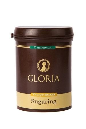 pasta dlya shugaringa ultra myagkaya s mentolom 033 330 gr gloria rossiya