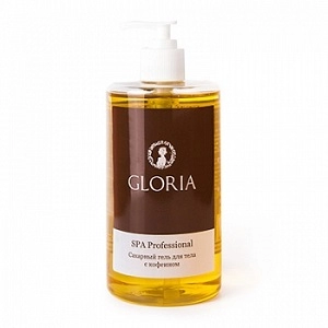 saharnyj anticellyulitnyj gel dlya tela s kofeinom 700 ml gloria rossiya