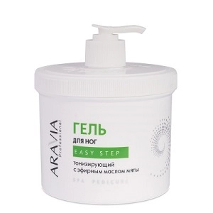 gel dlya nog toniziruyushchij quoteasy stepquot 550 ml aravia professional rossiya