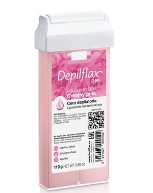 vosk v kartridzhe kremovaya roza 110 gr depilflax ispaniya