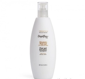 emulsiya posle depilyacii s maslom argany 400 ml depilflax ispaniya