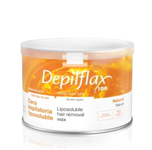 vosk teplyj v banke naturalnyj 400 ml depilflax ispaniya