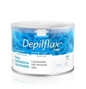 vosk teplyj v banke azulenovyj 400 ml depilflax ispaniya