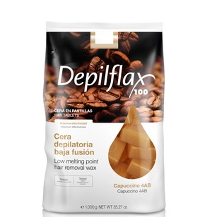 goryachij vosk v briketah kapuchino 1000 gr depilflax ispaniya