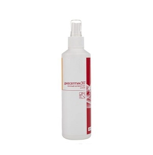 sprej antiseptik quotdiaseptik 30quot 250 ml intersen plyus rossiya