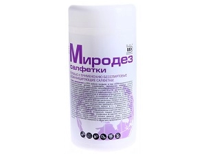 besspirtovye antisepticheskie salfetki quotmirodezquot tuba 60 sht n a rossiya