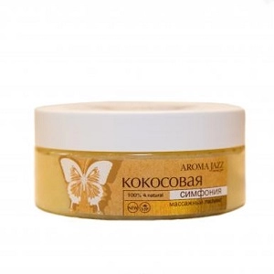 massazhnyj piling dlya tela kokosovaya simfoniya 150 ml aroma dzhaz rossiya