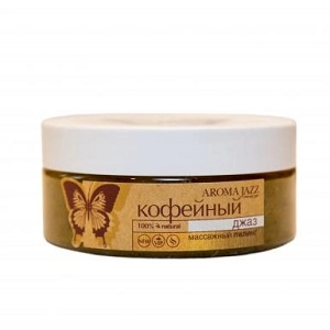 massazhnyj piling dlya tela kofejnyj dzhaz 150 ml aroma dzhaz rossiya