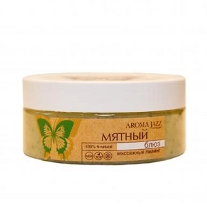 massazhnyj piling dlya tela myatnyj blyuz 150 ml aroma dzhaz rossiya