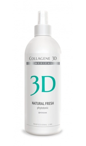fitotonik dlya vseh tipov kozhi natural fresh 500 ml collagene 3d rossiya