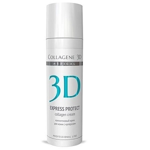 kollagenovaya gel maska dlya lica express protect s soforoj yaponskoj 130 ml collagene 3d rossiya