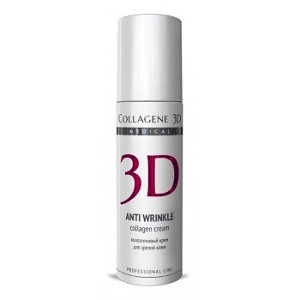 kollagenovaya gel maska dlya lica anti wrinkle s placentolyu 30 ml collagene 3d rossiya