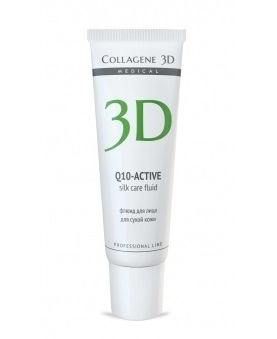 flyuid dlya lica s koenzimom q 10 30 ml collagene 3d rossiya