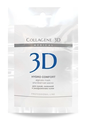 alginatnaya maska dlya lica i tela hydro comfort s ekstraktom aloe vera 30 collagene 3d rossiya
