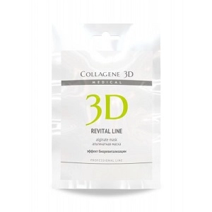 alginatnaya maska dlya lica i tela revital line s proteinami ikry 30 gr collagene 3d rossiya