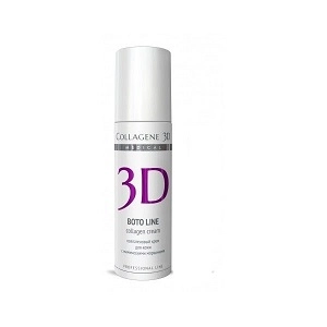 kollagenovyj krem dlya kozhi s mimicheskimi morshchinami boto line s syn ake kompleksom 30 ml collagene 3d rossiya