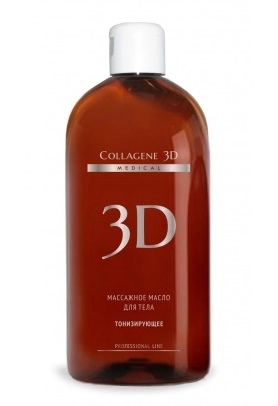 massazhnoe maslo dlya tela toniziruyushchee 300 ml medical collagene 3d rossiya