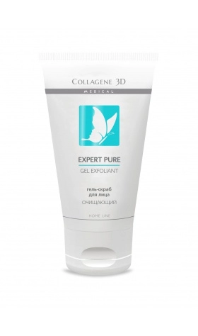 gel skrab dlya lica expert pure gel exfoliant 75 ml collagene 3d rossiya