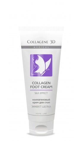 kollagenovyj krem dlya stop s maslom lavandy silk effect 75 ml collagene 3d rossiya
