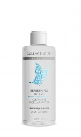 micellyarnaya voda ochishchayushchaya refreshing breeze 250 ml collagene 3d rossiya
