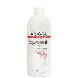 koncentrat dlya bandazhnogo termoobertyvaniya body sculptor 500 ml aravia organic rossiya