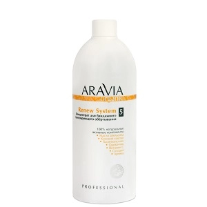 koncentrat dlya bandazhnogo toniziruyushchego obyortyvaniya renew system 500 ml aravia organic rossiya