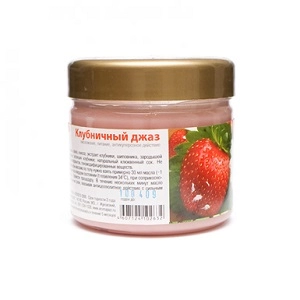 tverdoe massazhnoe maslo dlya tela klubnichnyj dzhaz 300 gr aroma dzhaz rossiya