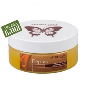 tverdoe massazhnoe maslo dlya tela persik aroma dzhaz rossiya