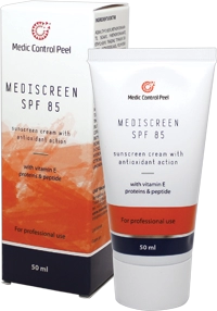 solncezashchitnyj krem mediscreen spf 85 50 ml medic control peel rossiya