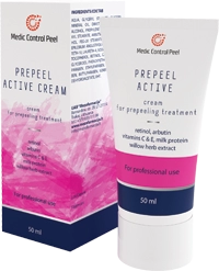 krem dlya podgotovki kozhi k procedure himicheskogo pilinga prepeel active 50 ml medic control peel rossiya