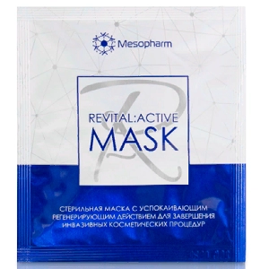 vosstanavlivayushchaya maska posle mezoterapii lica i biorevitalizacii revital active 1 sht mesopharm professional rossiya