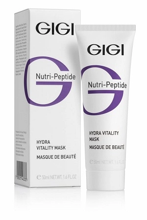 peptidnaya uvlazhnyayushchaya maska krasoty np hydra vitality beauty mask 50 ml gigi izrail