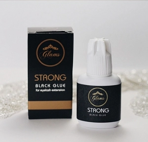 klej dlya narashchivaniya resnic glams strong 10 ml glams koreya