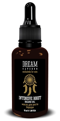 muzhskoe maslo dlya rosta borody intensive boost beard oil 55 ml dream catcher rossiya