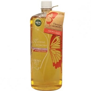 massazhnoe maslo dlya tela pachuli i zhozhoba 1000 ml aroma dzhaz rossiya
