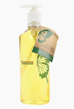 massazhnoe maslo dlya tela sandal i zveroboj 350 ml aroma dzhaz rossiya