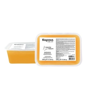 bio parafin s morkovyu i beta keratinom 500 gr h 2 sht kapous body care rossiya