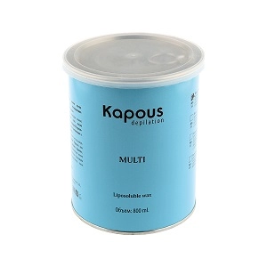 vosk teplyj v banke dlya muzhchin quotsilverquot 800 ml kapous depilation rossiya