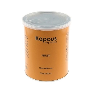vosk dlya depilyacii v banke s aromatom kivi 800 ml kapous depilation rossiya