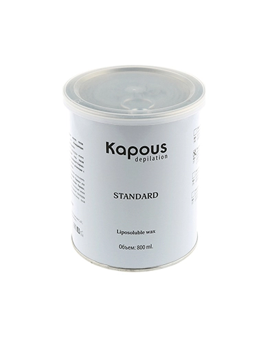 vosk teplyj v banke s ekstraktom aloe vera 800 ml kapous depilation rossiya