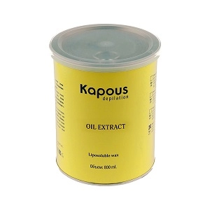 vosk dlya depilyacii v banke s ekstraktom masla avokado 800 ml kapous depilation rossiya