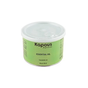 vosk dlya depilyacii v banke s efirnym maslom petit greya 400 ml kapous depilation rossiya
