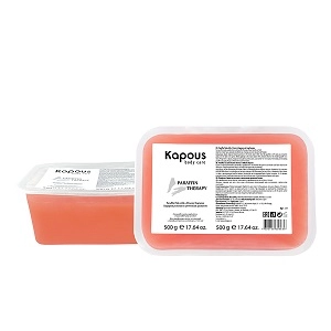 parafin rozovyj s cvetochnym aromatom 500 gr h 2 sht kapous body care rossiya