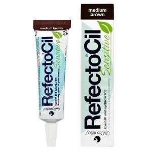 kraska dlya brovej i resnic refectocil sensitive korichnevaya 15 ml refectocil sensitive avstriya
