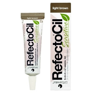 kraska dlya brovej i resnic svetlo korichnevaya 15 ml refectocil sensetive avstriya