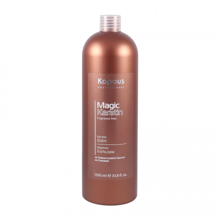 balzam dlya volos s keratinom 1000 ml quotmagic keratinquot 1000 ml kapous professional rossiya