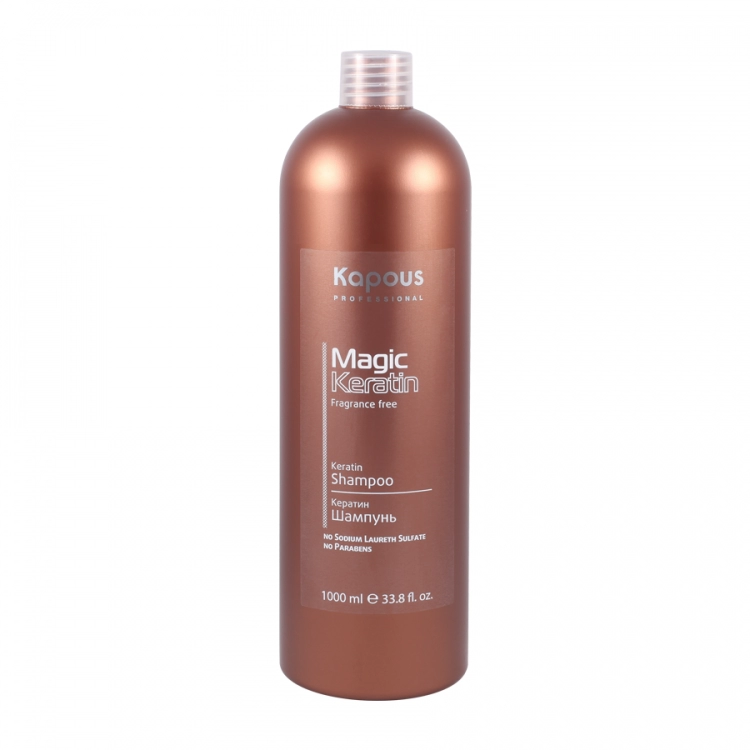 shampun dlya volos s keratinom quotmagic keratinquot 1000 ml kapous professional rossiya